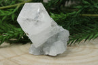 Cluster van blauwe chalcedoon, kwarts en apofylliet #1