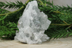 Cluster van blauwe chalcedoon, kwarts en apofylliet #2