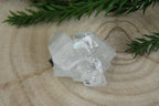 Cluster van blauwe chalcedoon, kwarts en apofylliet #4