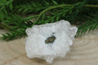 Cluster van blauwe chalcedoon, kwarts en apofylliet #5