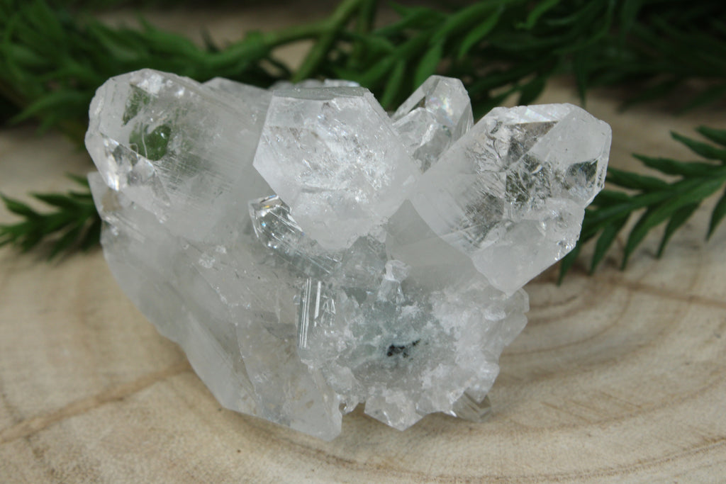Chalcedoon, kwarts en apofylliet  cluster #91