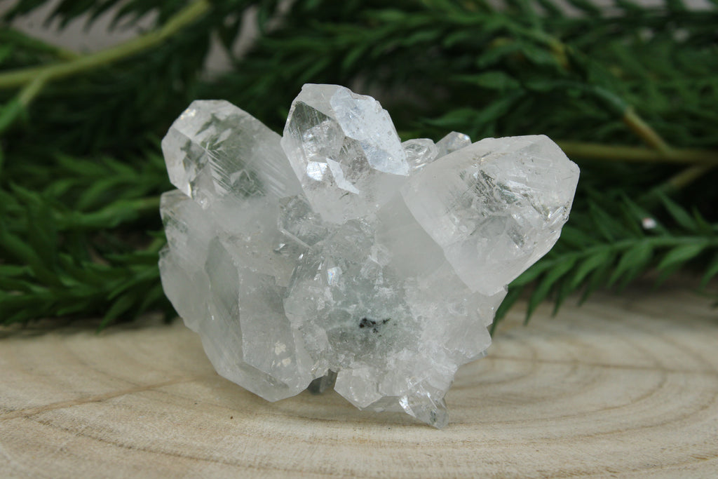 Chalcedoon, kwarts en apofylliet  cluster #91