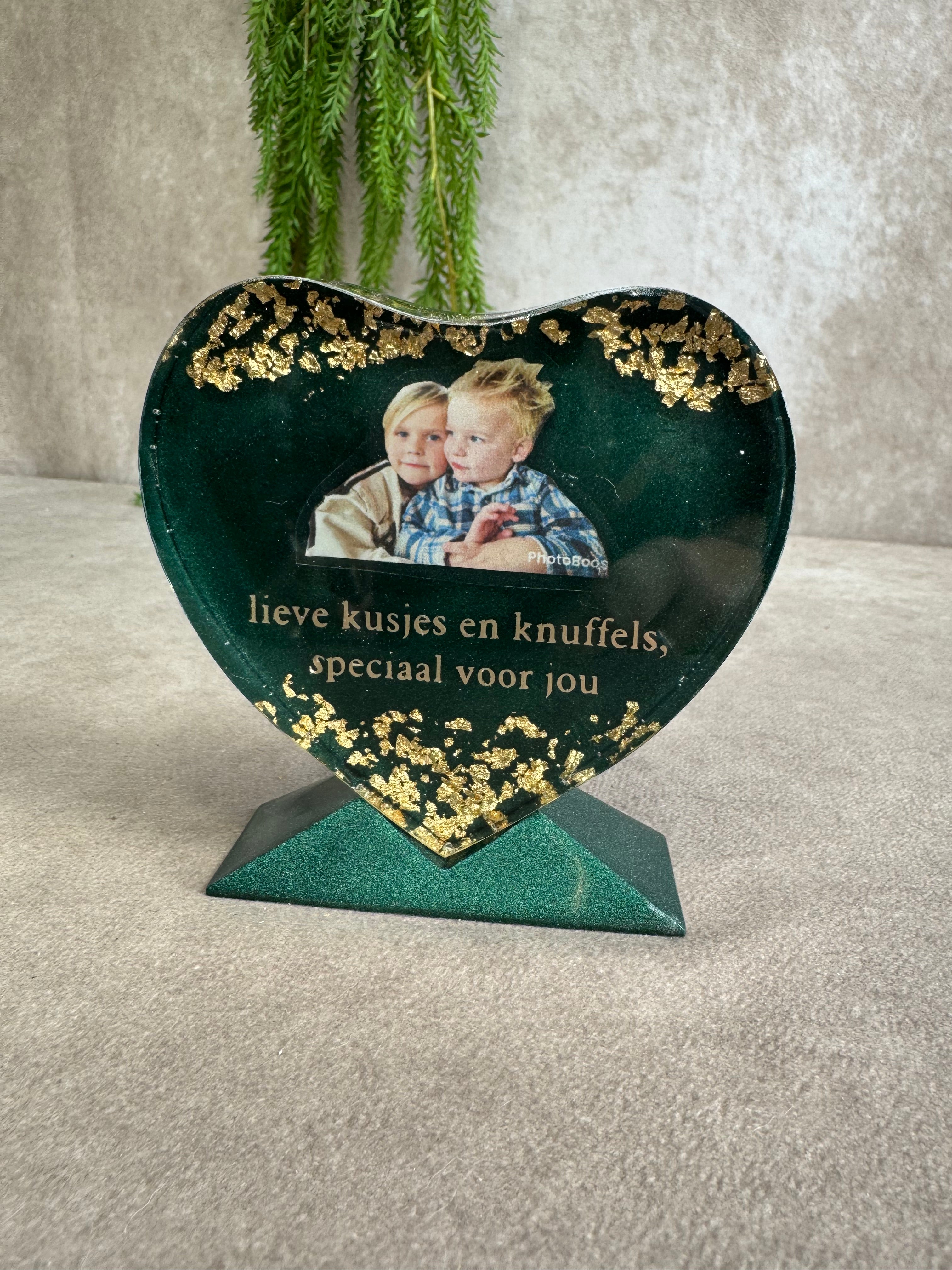 Epoxy Hart op voet klein