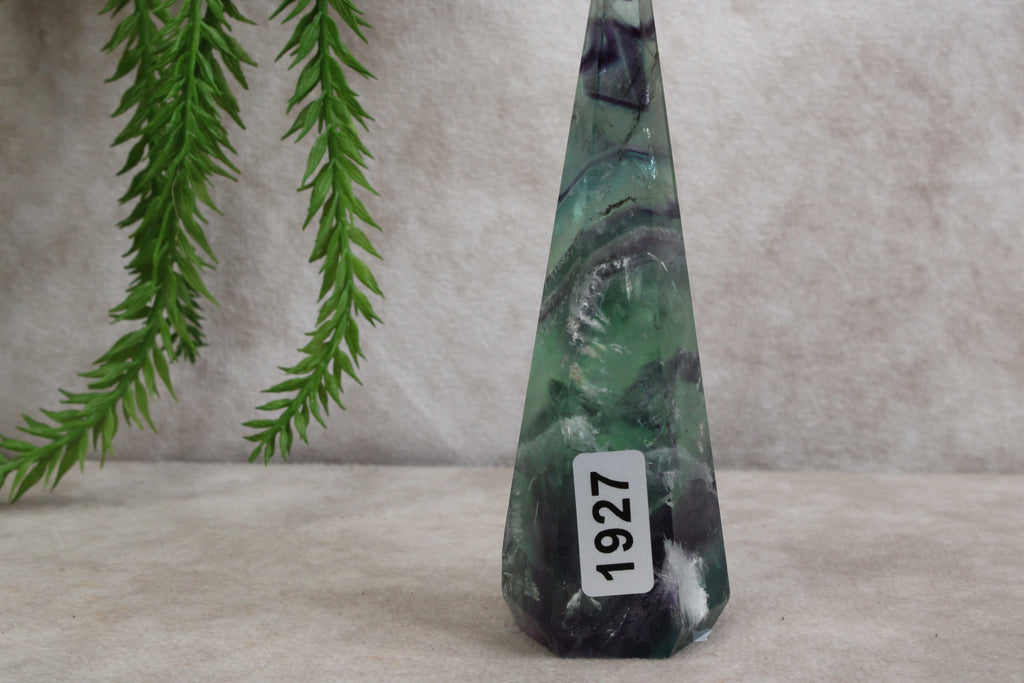 Feather fluoriet punt #1927