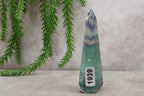 Feather fluoriet punt #1939