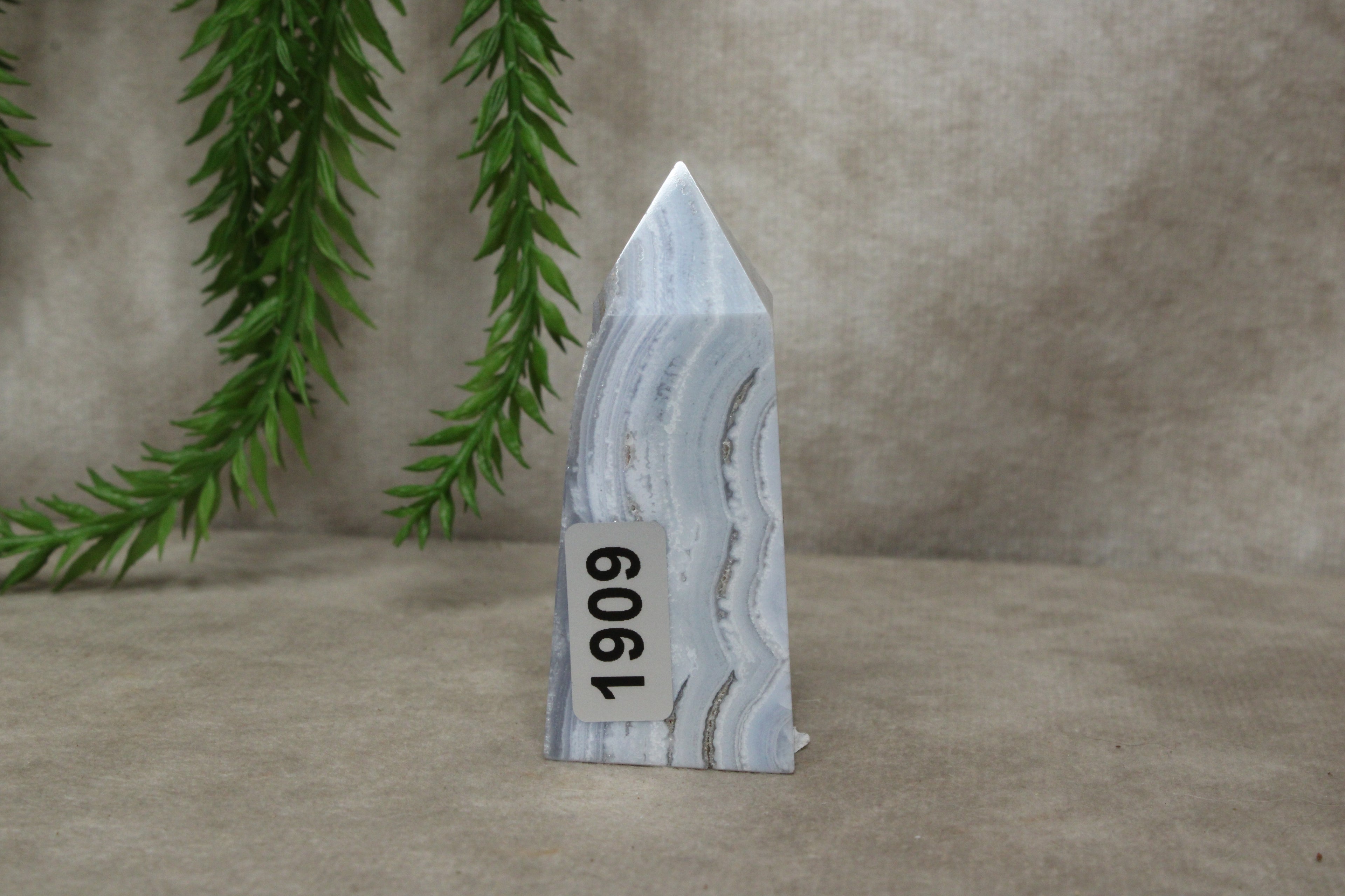 Blue lace agaat toren #1909