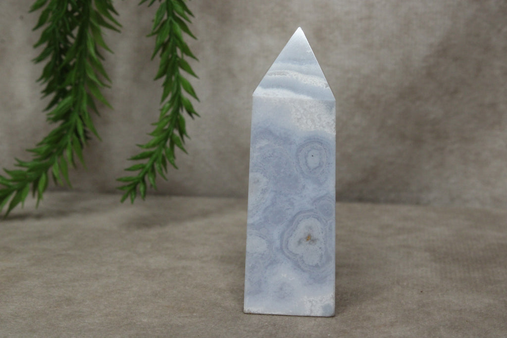 Bleu lace agaat toren #1903