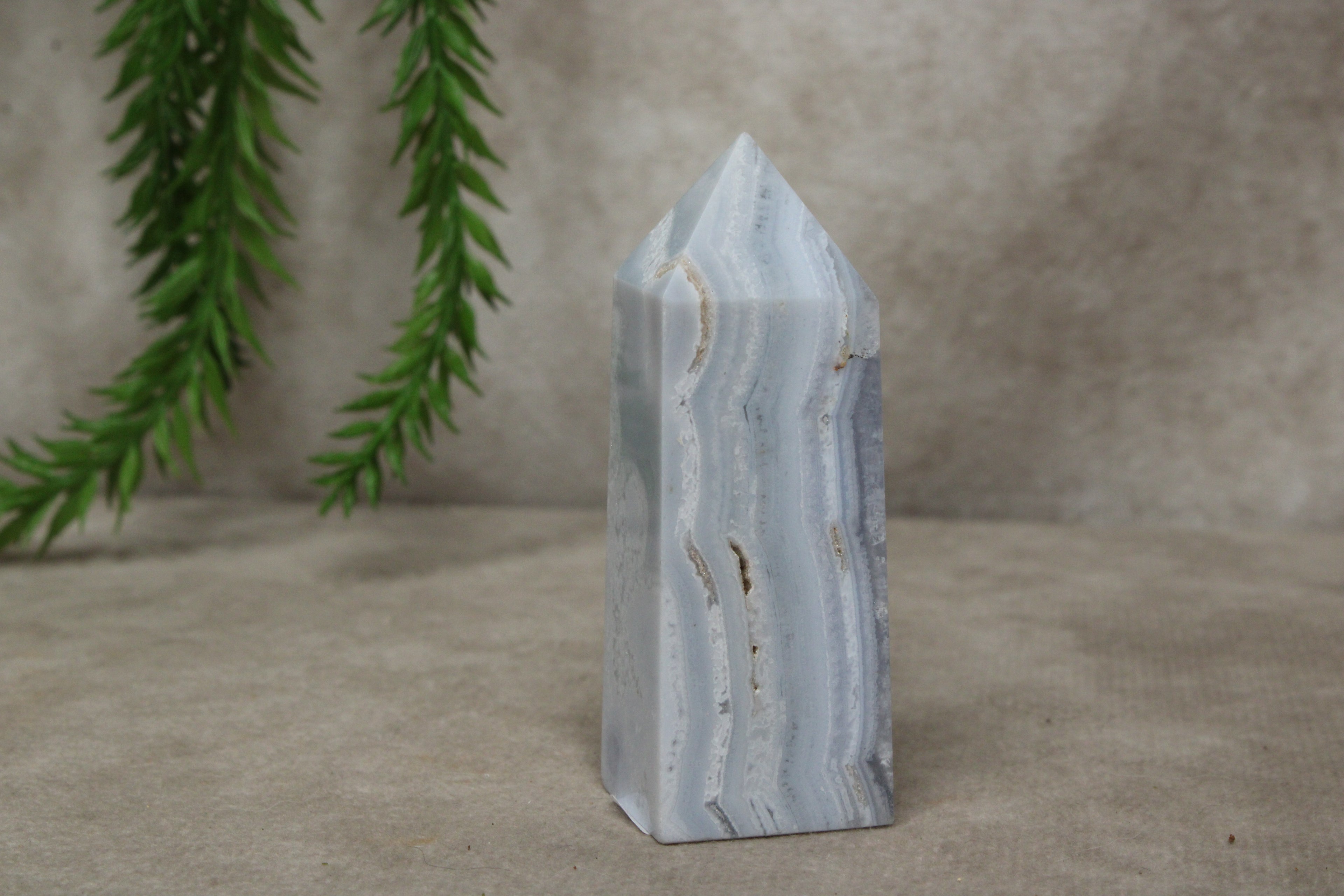 Blue lace agaat toren #1904