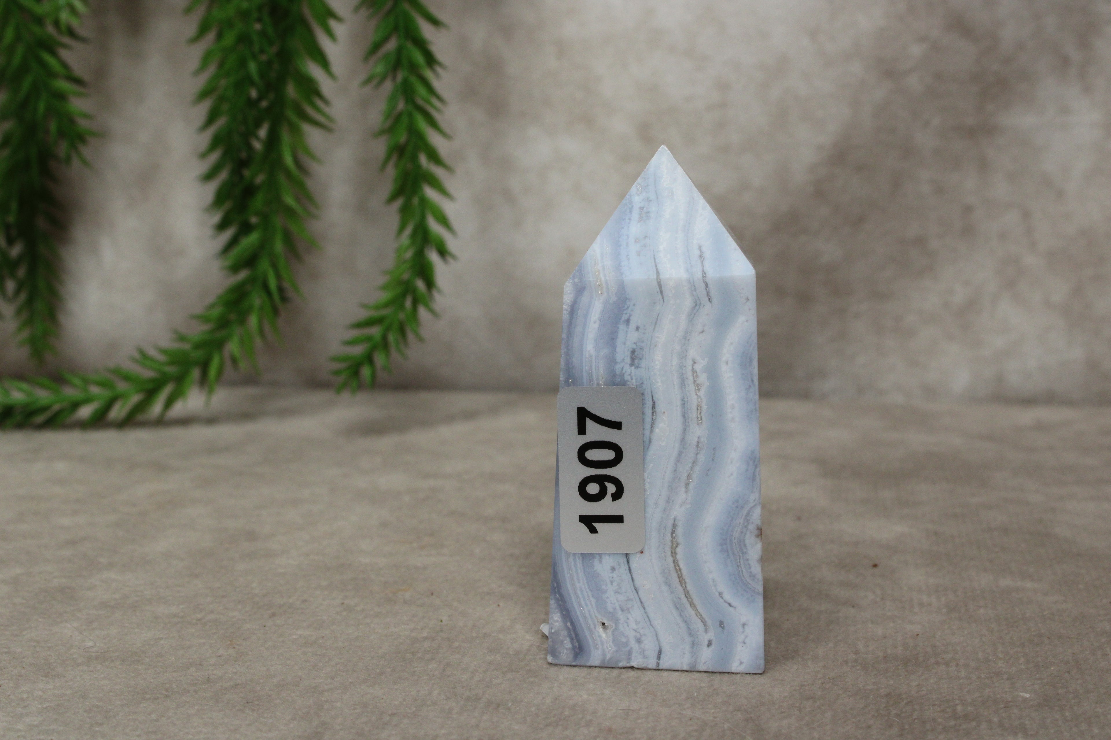 Blue lace agaat toren #1907