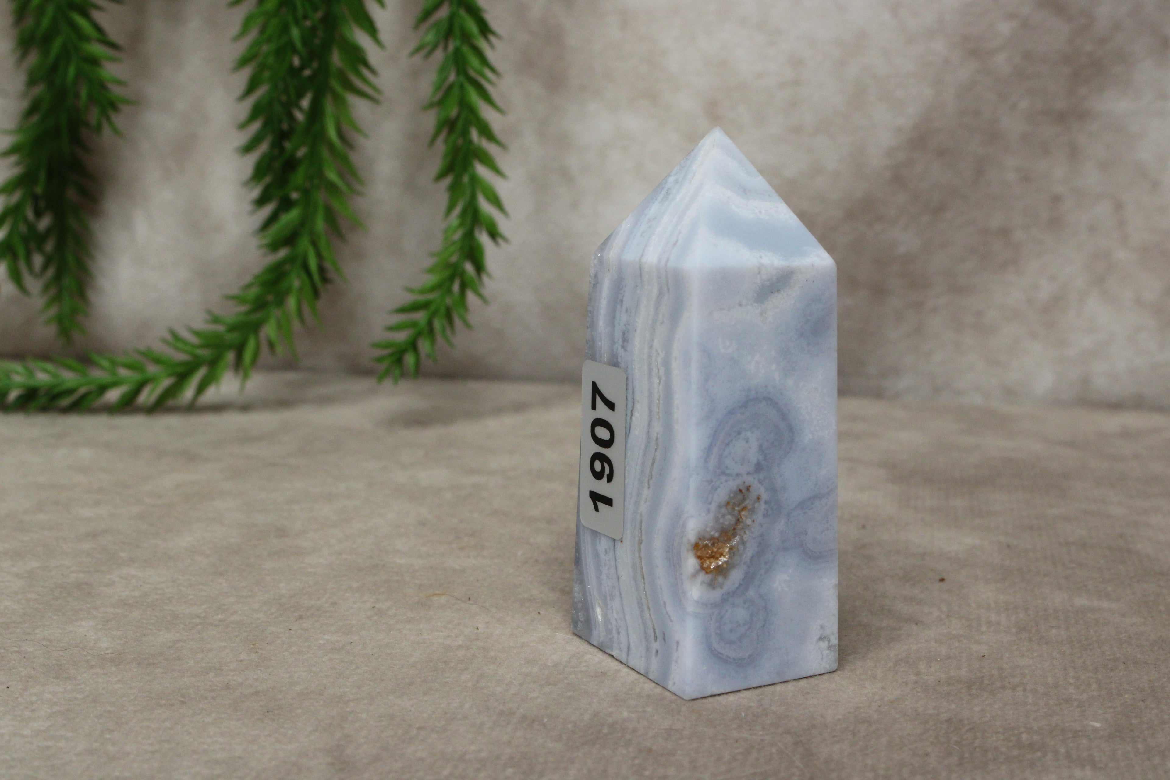 Blue lace agaat toren #1907