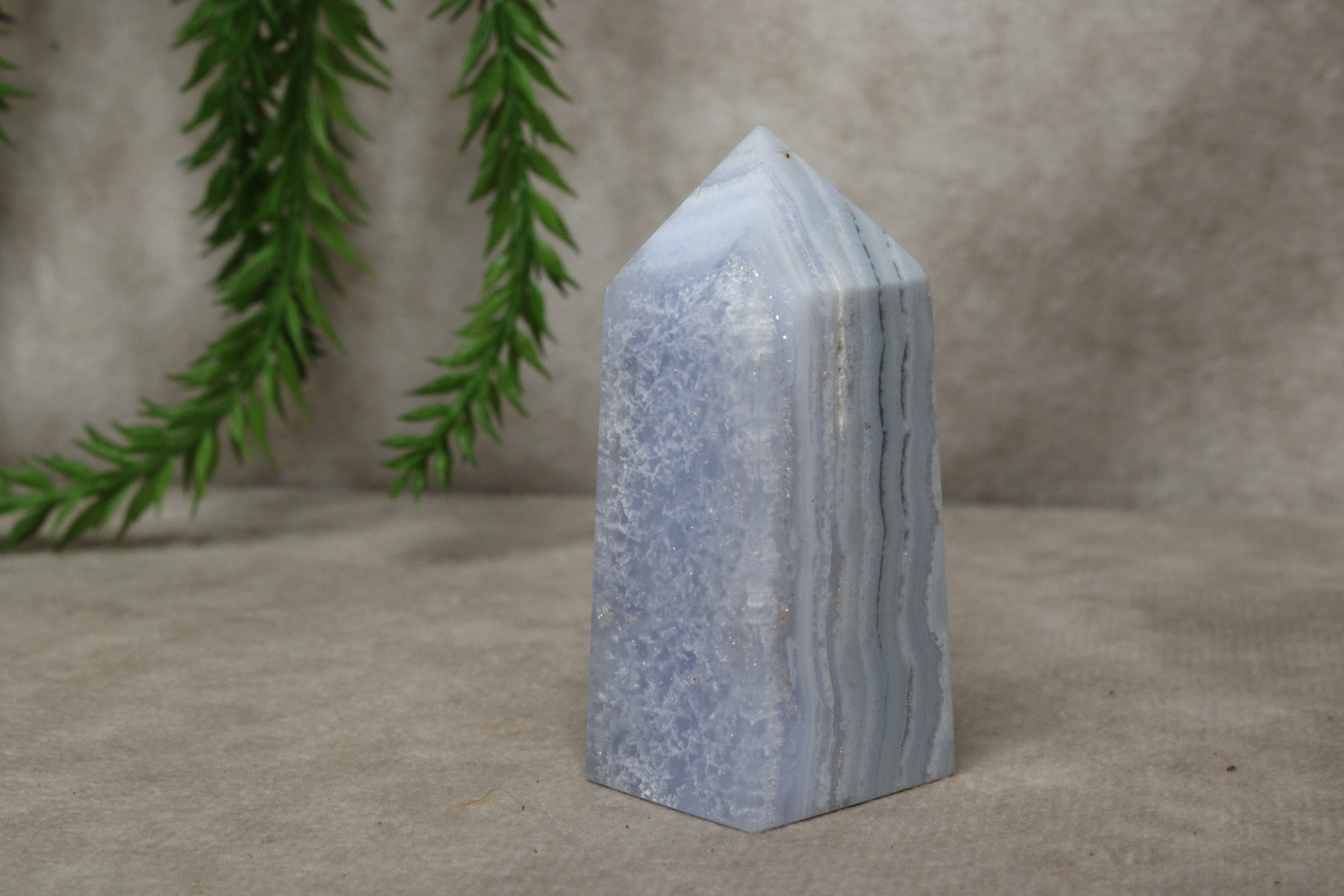 Blue lace agaat toren #1898