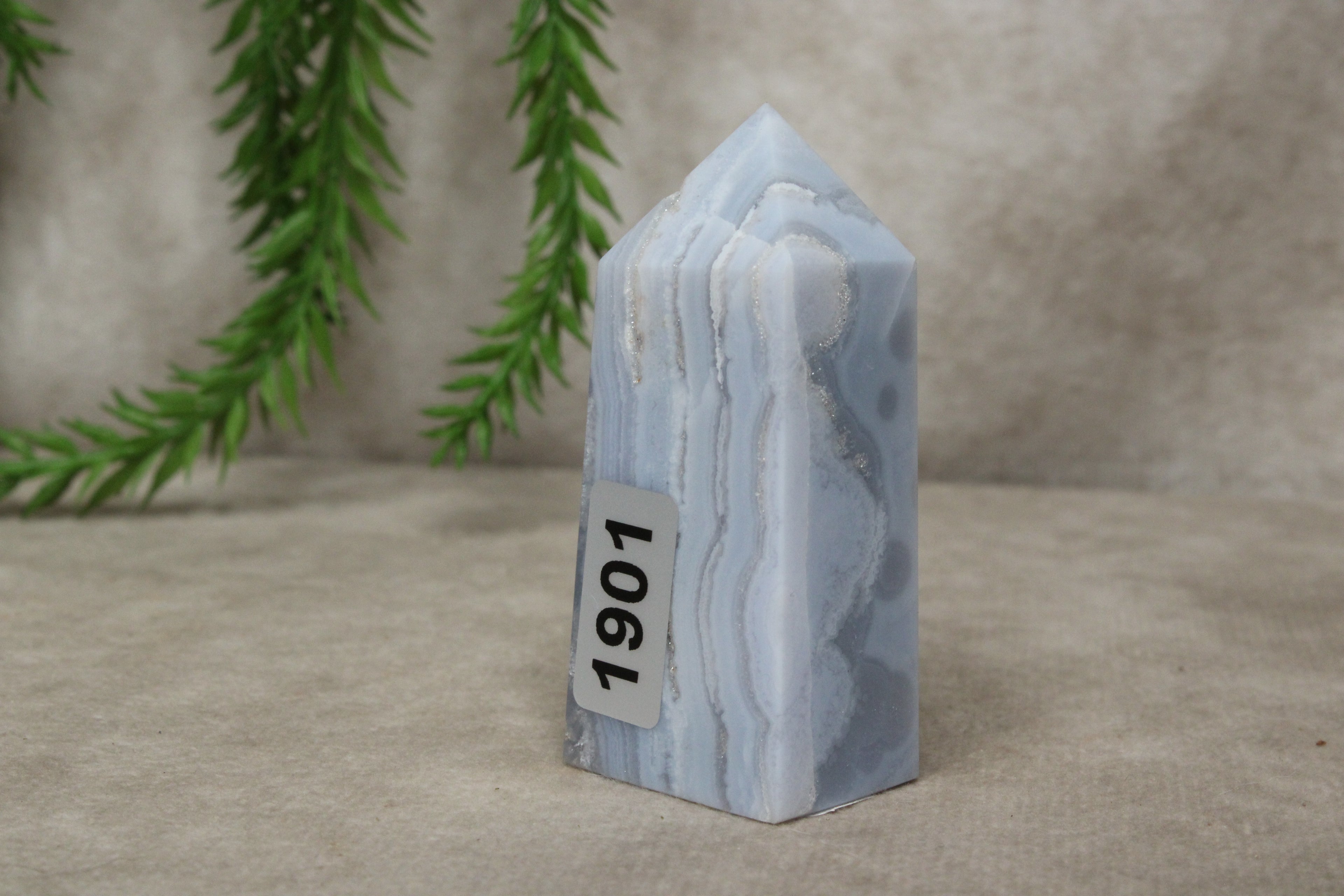 Blue lace agaat toren #1901