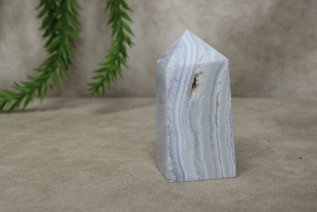 Blue lace agaat toren #1900