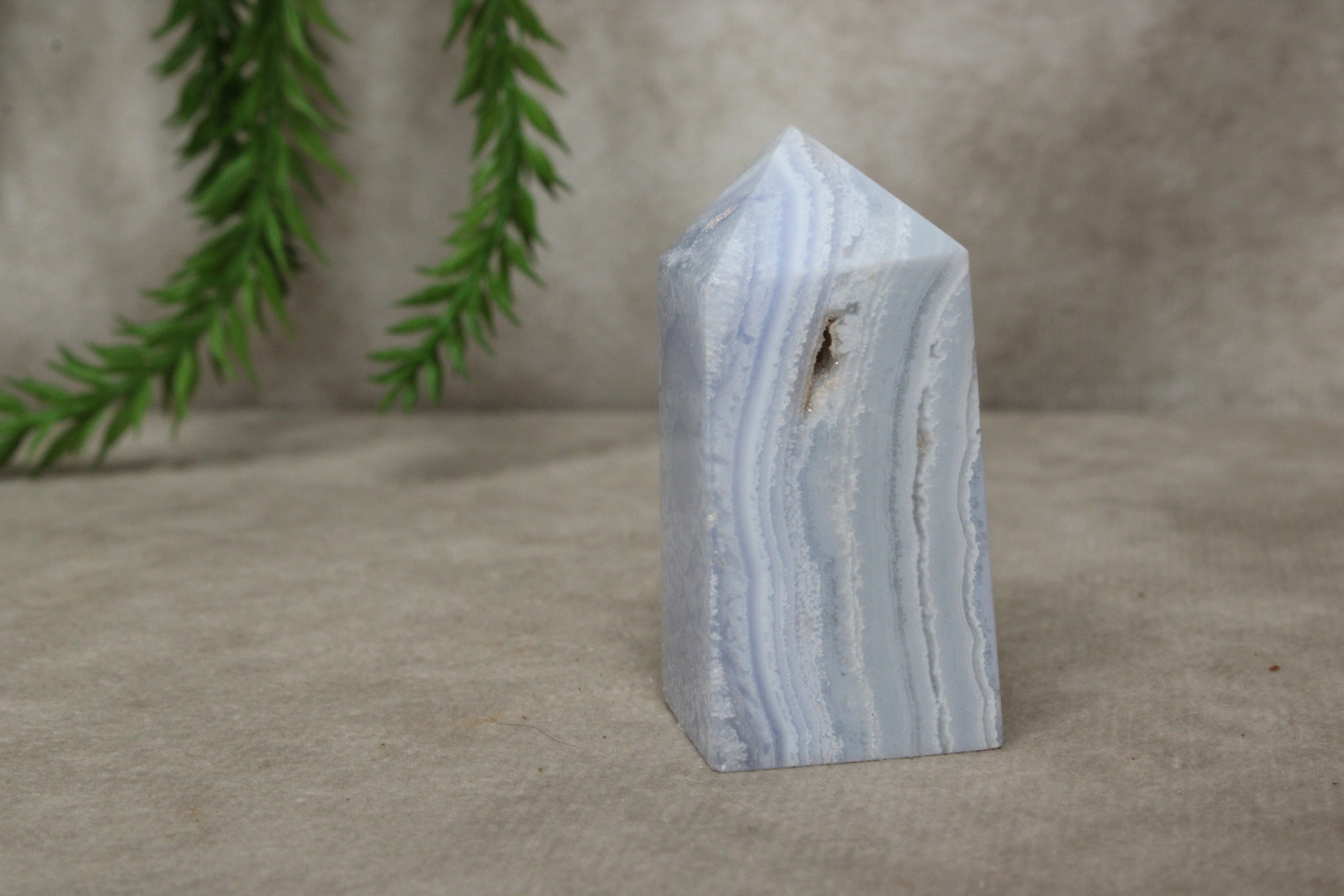Blue lace agaat toren #1900