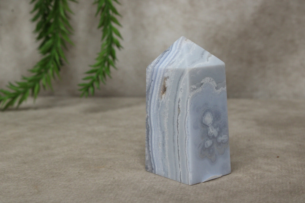 Blue lace agaat toren #1900