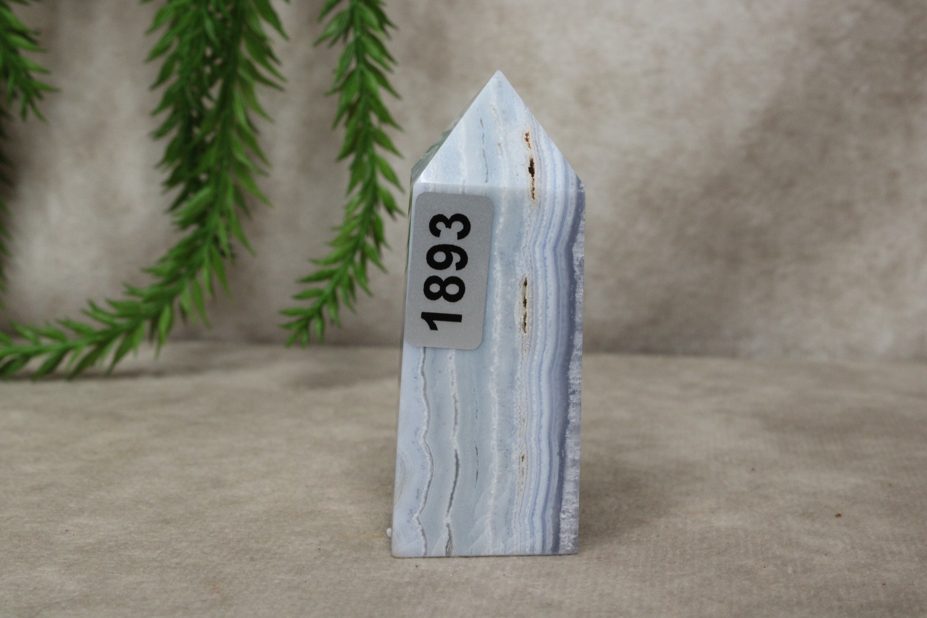 Blue lace agaat toren #1893