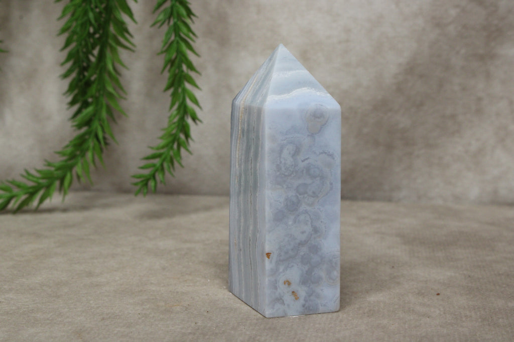 Blue lace agaat toren #1893