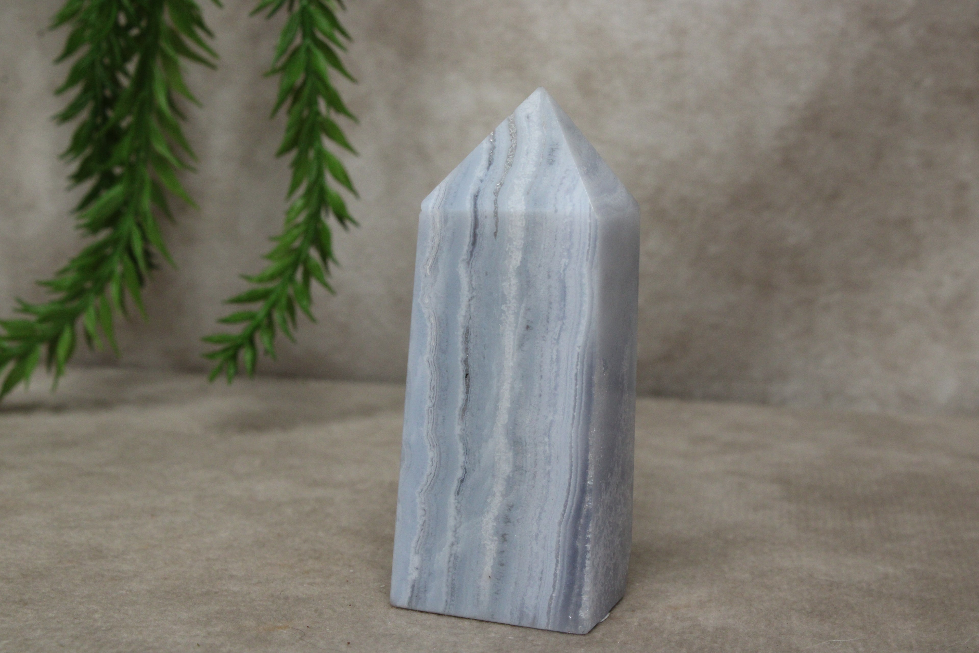 Blue lace agaat toren #1894