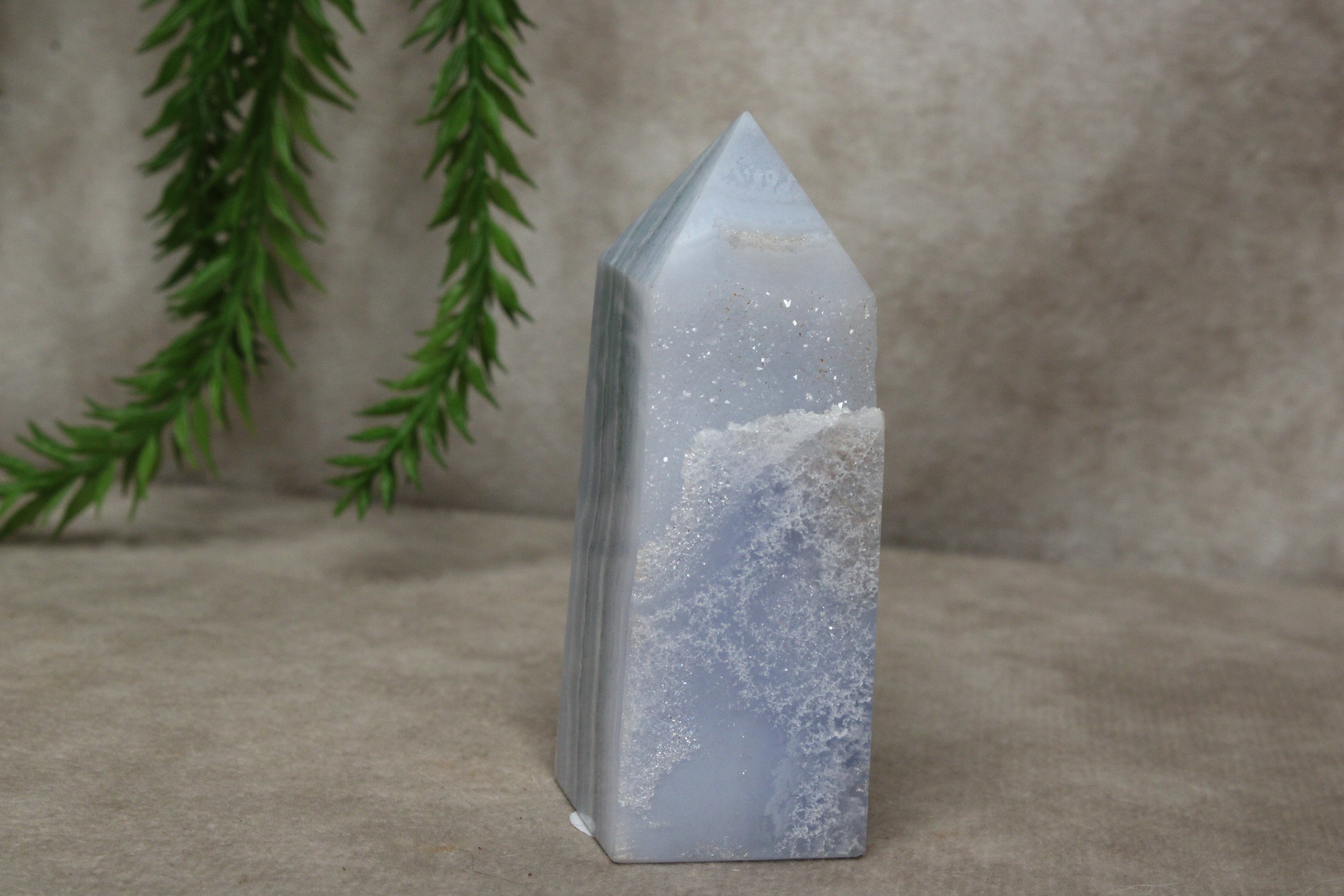 Blue lace agaat toren #1895