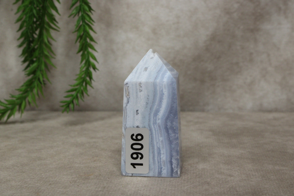 Blue lace agaat toren #1906