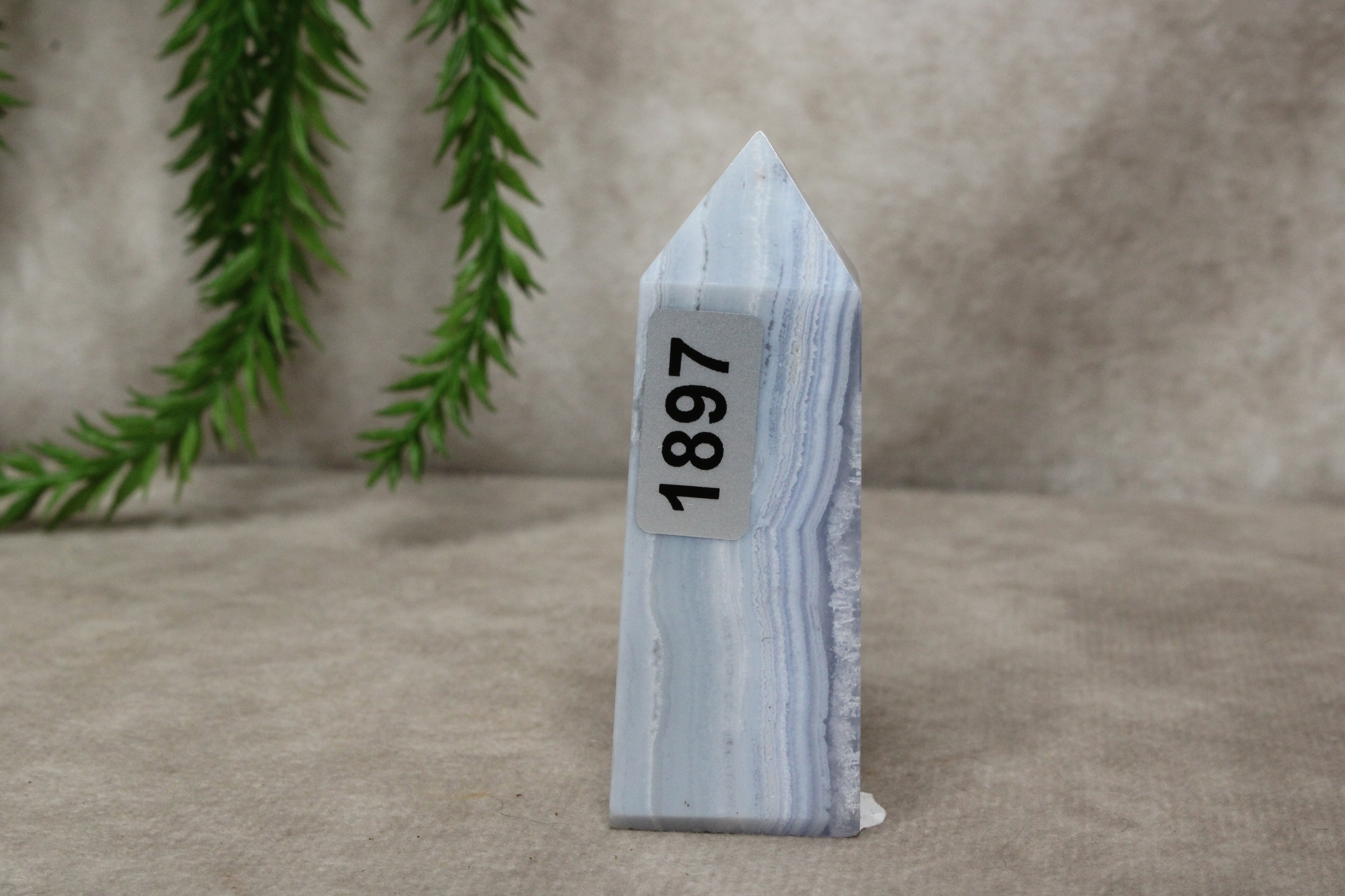 Blue lace agaat toren #1897