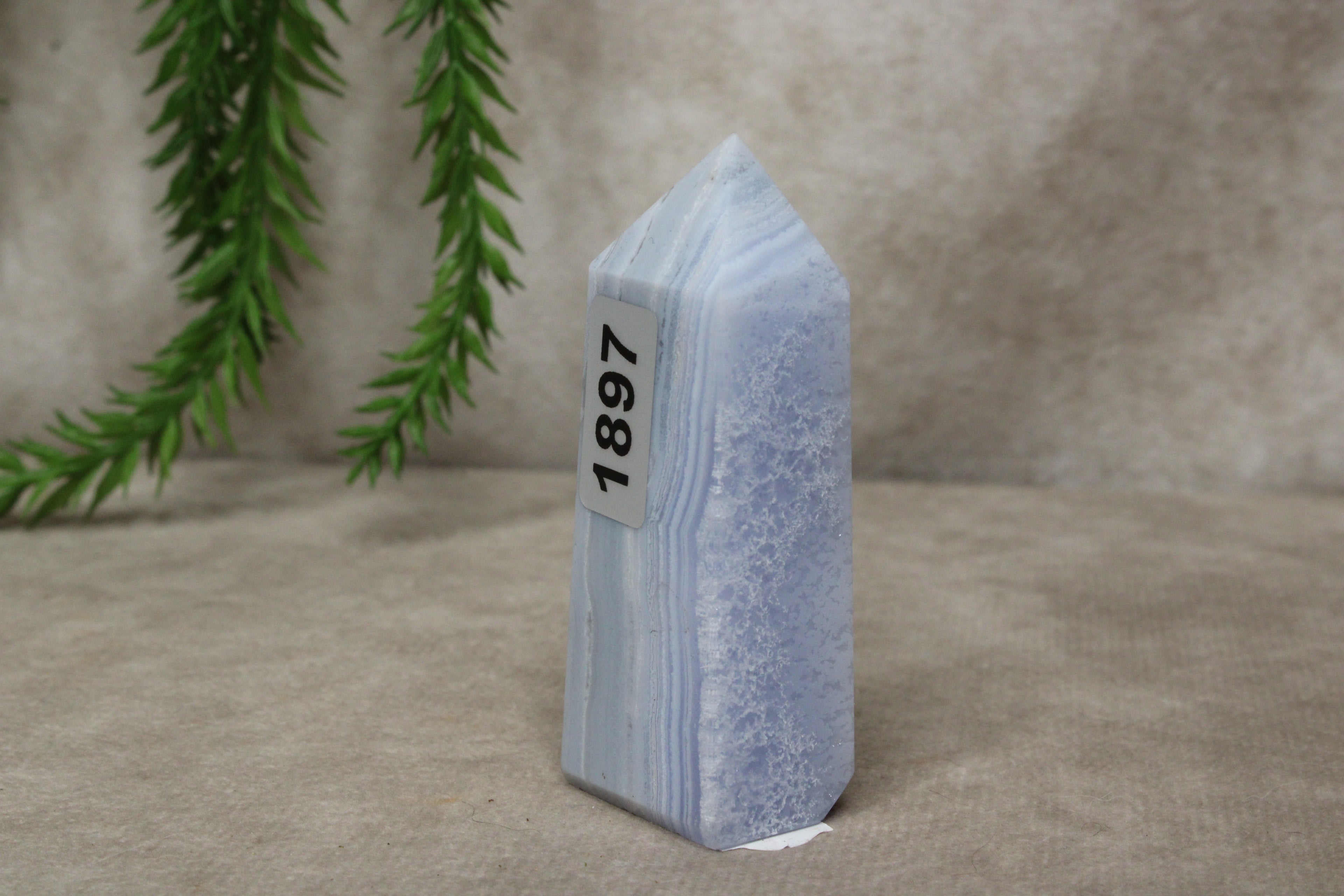 Blue lace agaat toren #1897