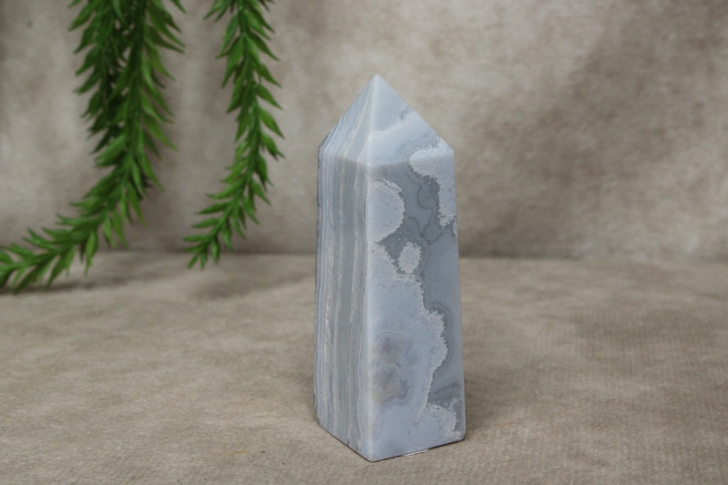 Blue lace agaat toren #1897