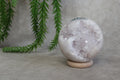 Roze amethist bol #1702