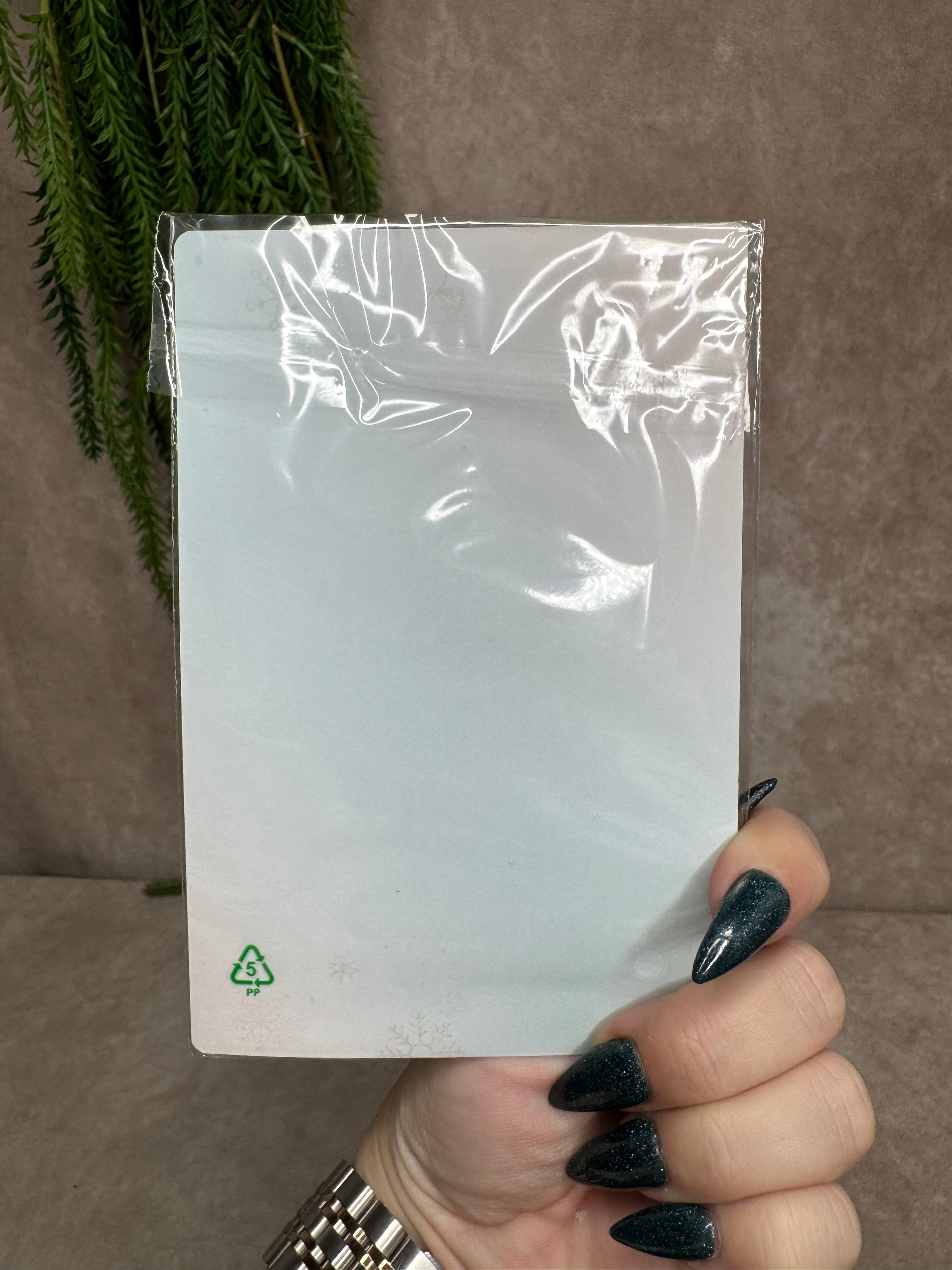 Kerst kaarten agaat schijf