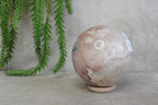 Roze amethist bol #1710