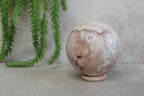 Roze amethist bol #1710