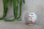 Roze amethist bol #1707