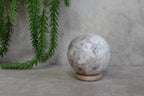 Roze amethist bol #1707