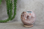 Roze amethist bol #1696