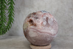 Roze amethist bol #1696