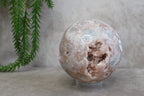 Roze amethist bol #1701