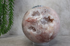 Roze amethist bol #1697