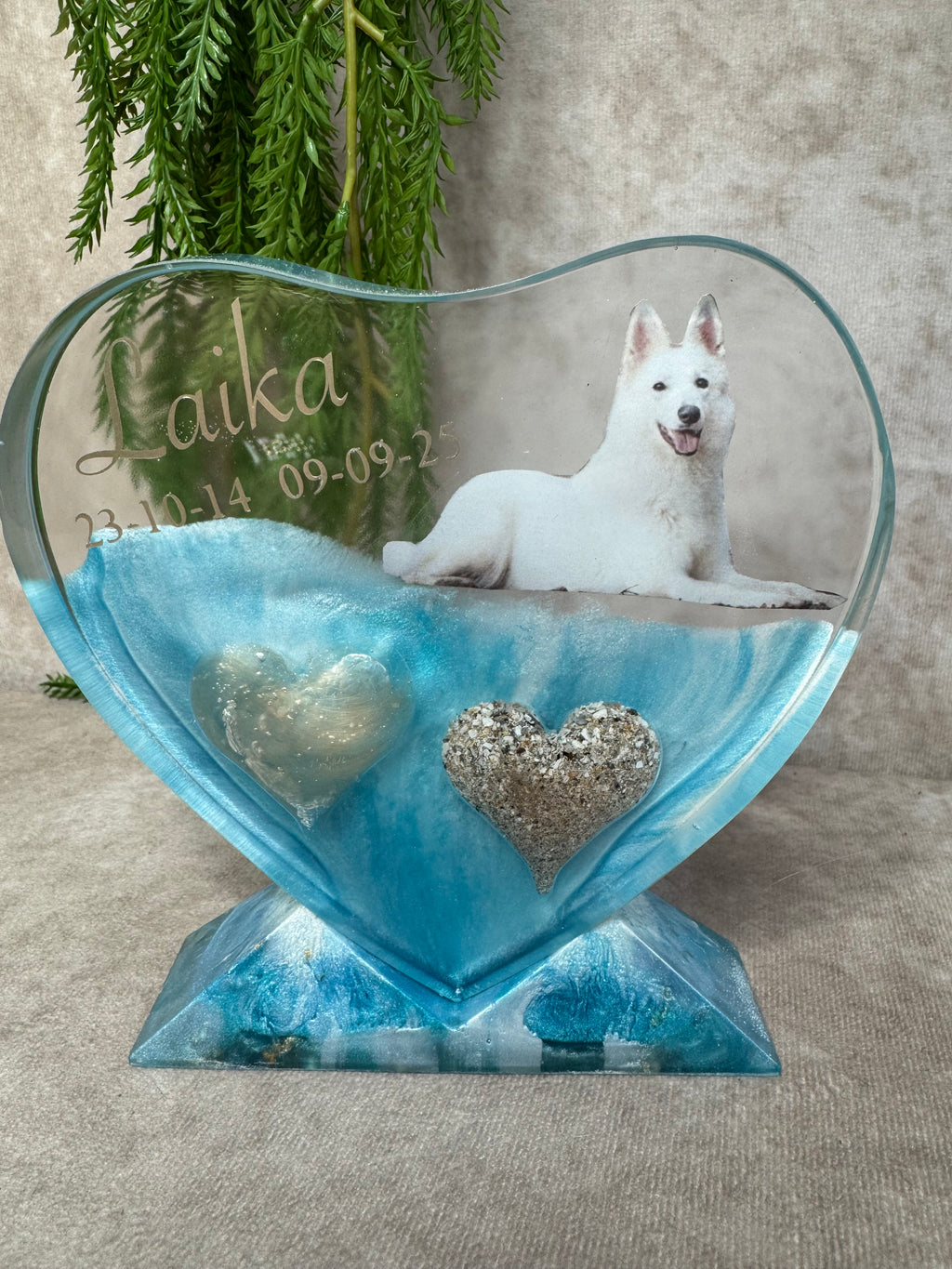 Epoxy Hart op voet groot