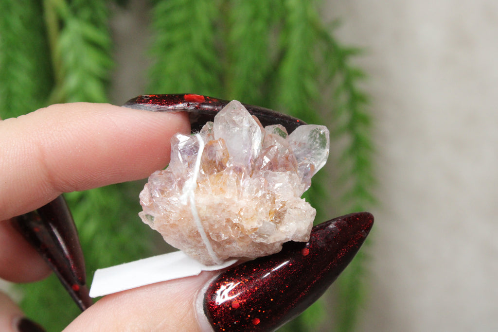 Roze amethist cluster #27