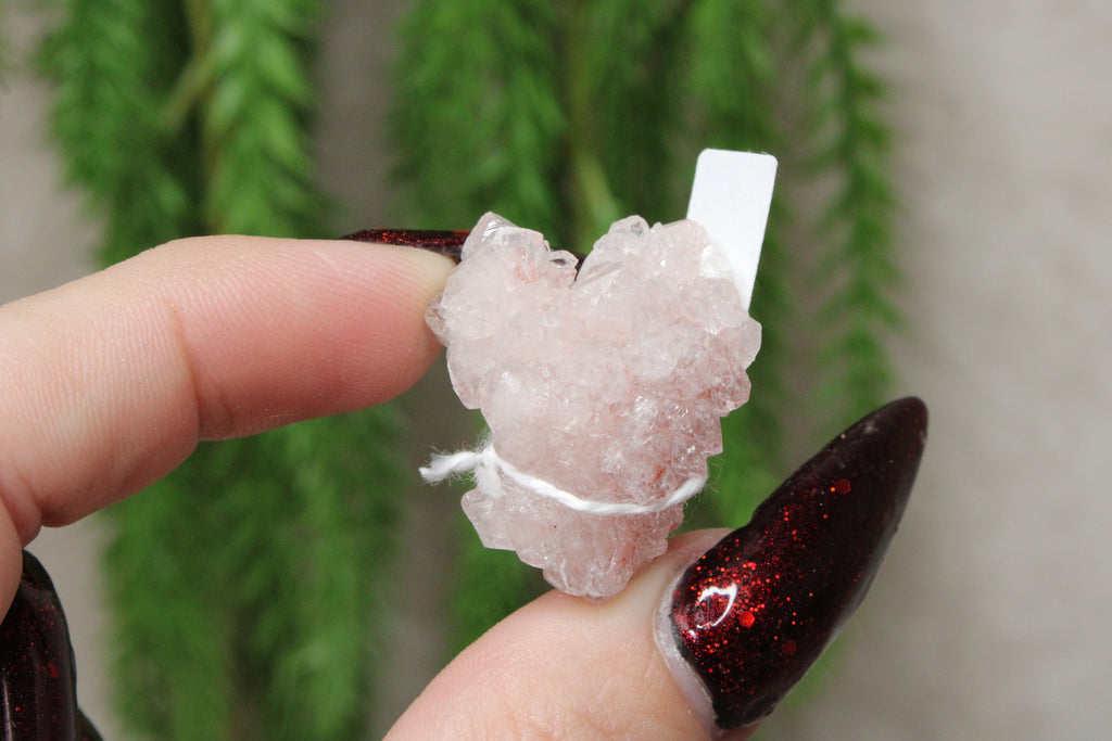 Roze amethist cluster #30