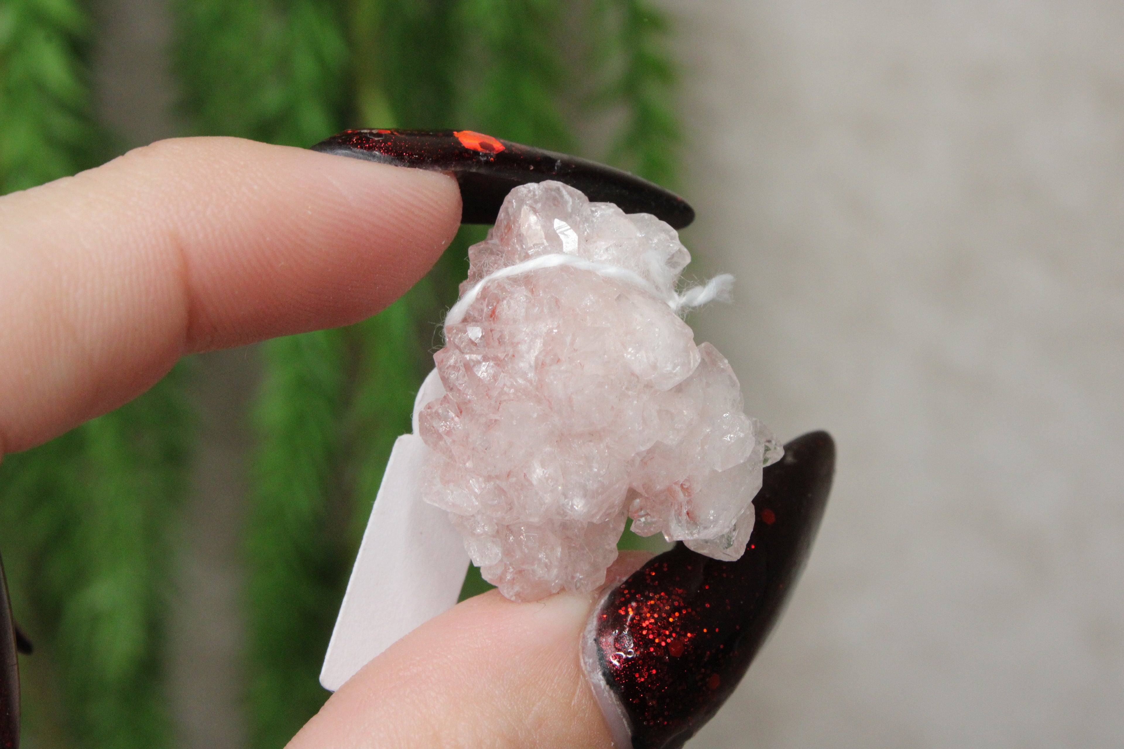 Roze amethist cluster #30