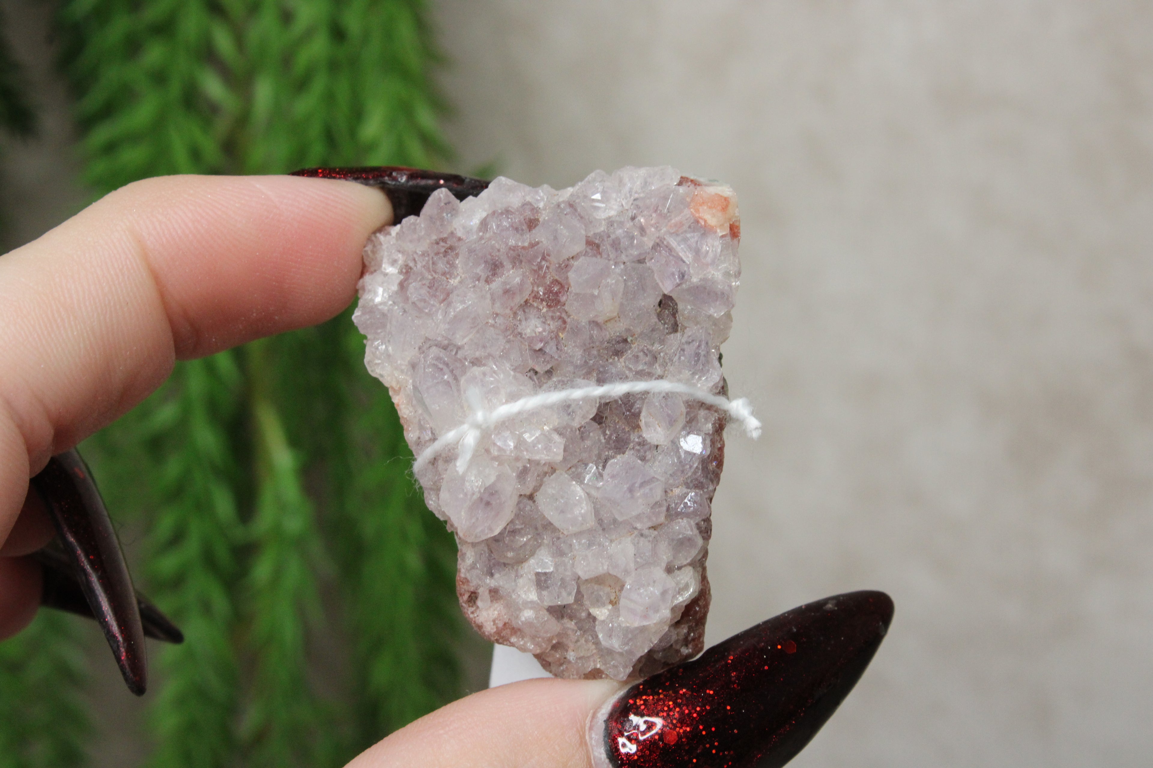 Roze amethist cluster #32