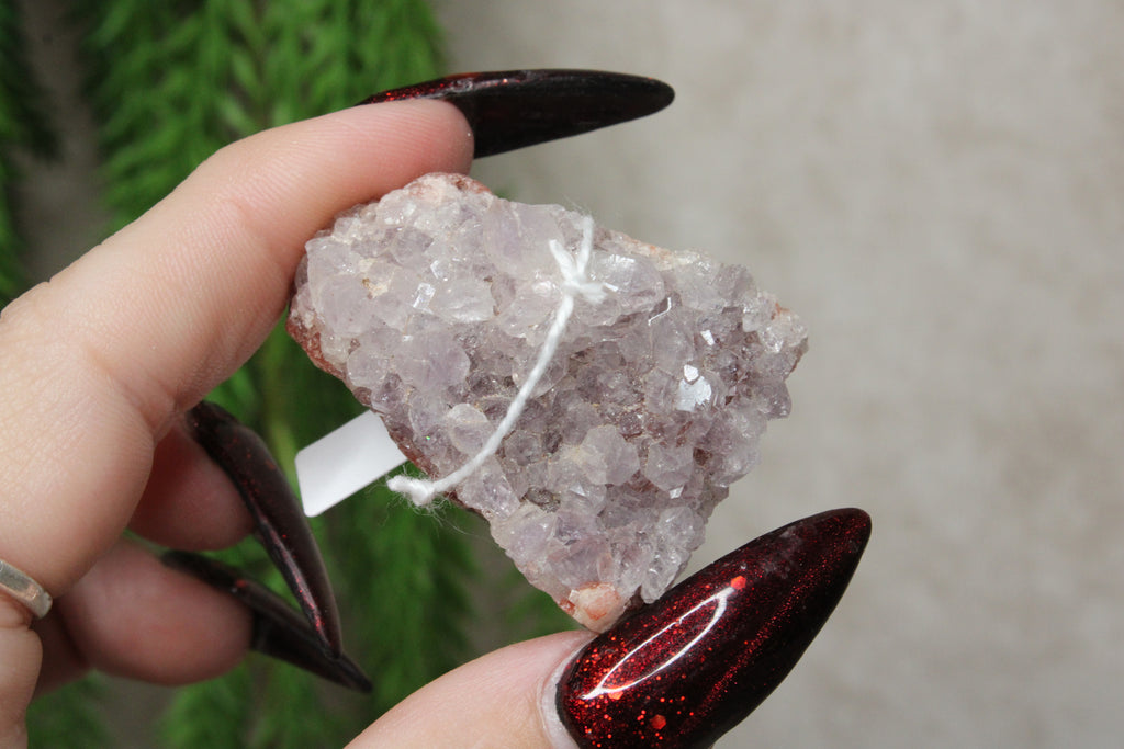 Roze amethist cluster #32