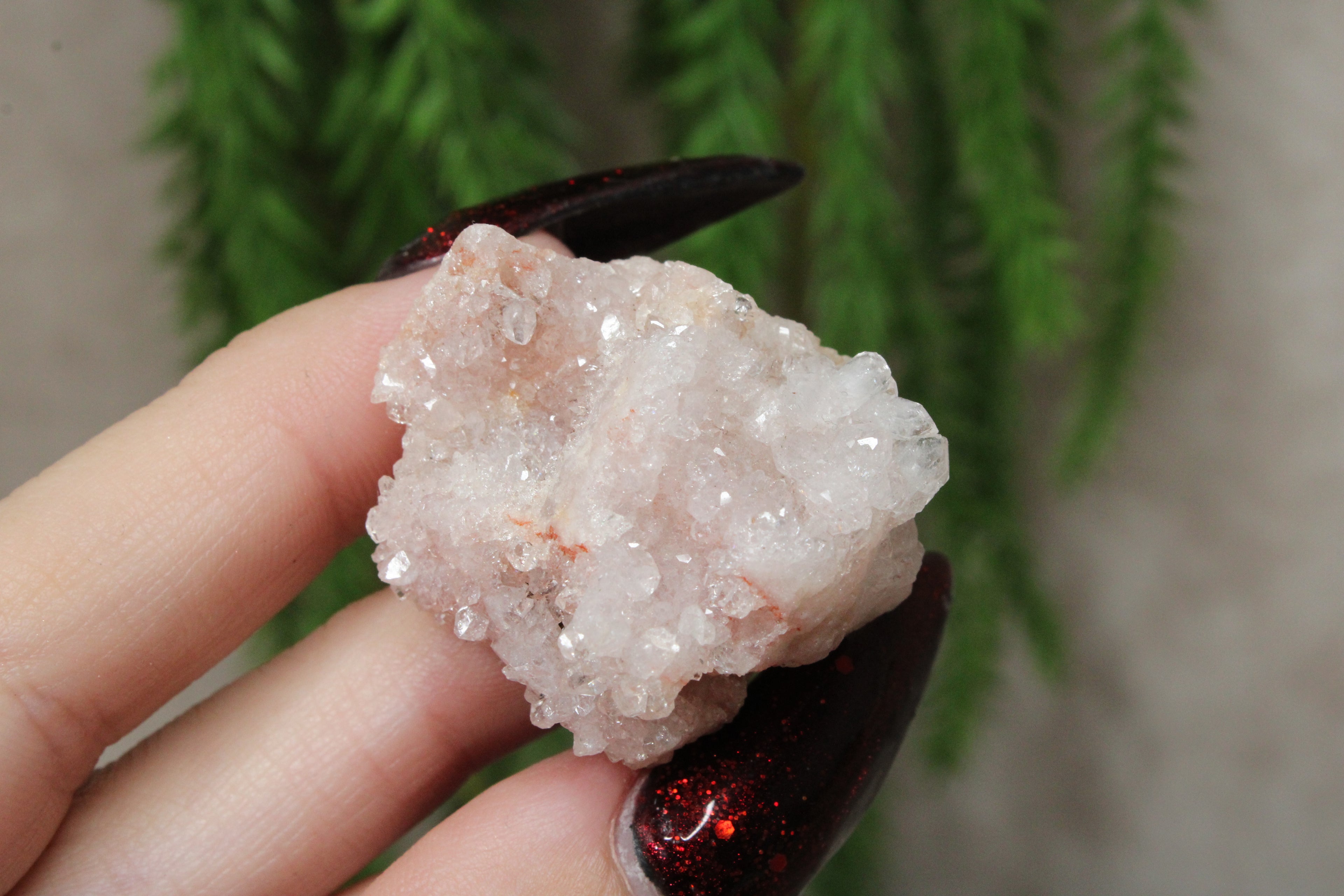 Roze amethist cluster #38