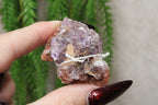 Roze amethist cluster #40
