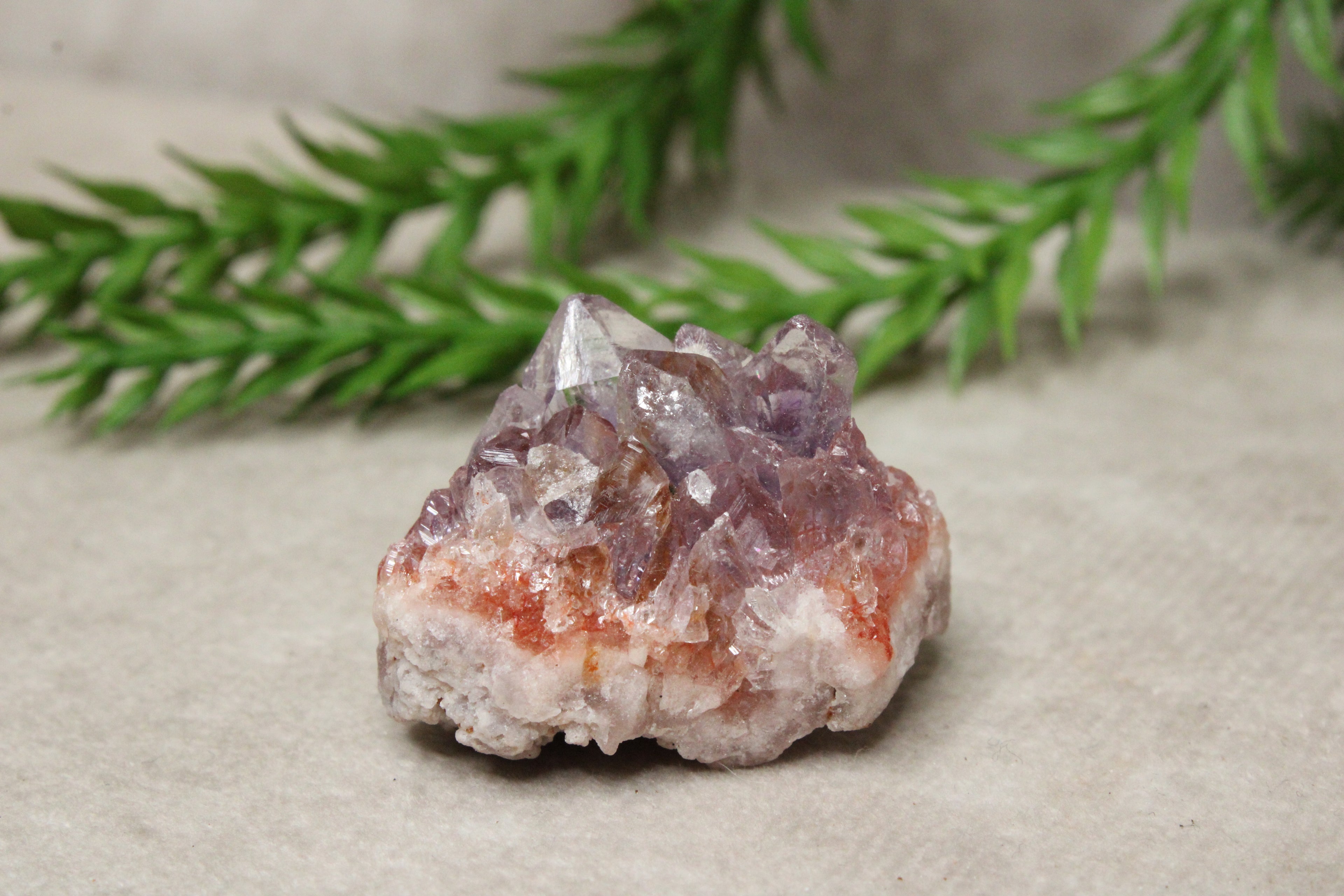 Roze amethist cluster #42