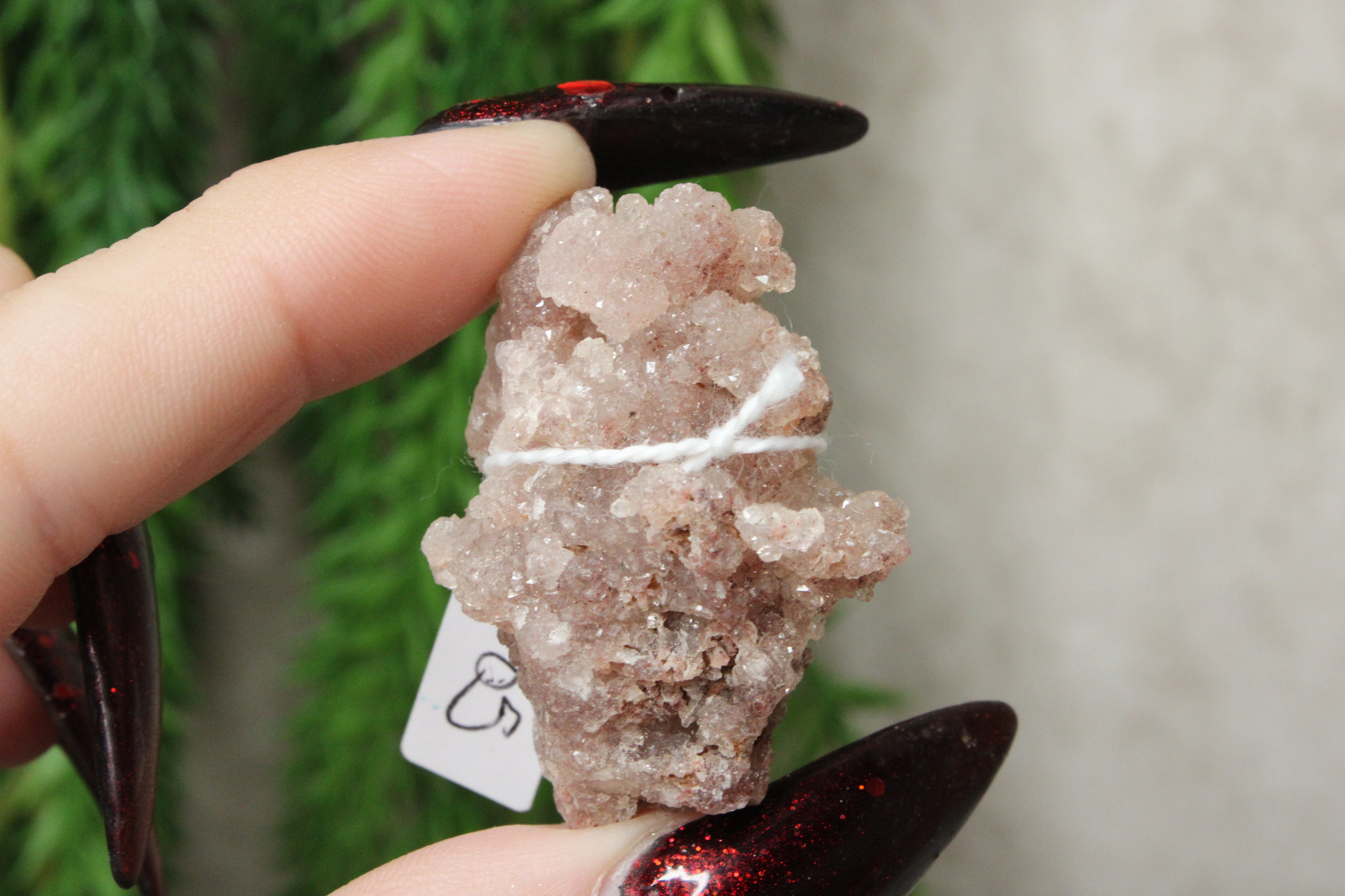 Roze amethist cluster #64