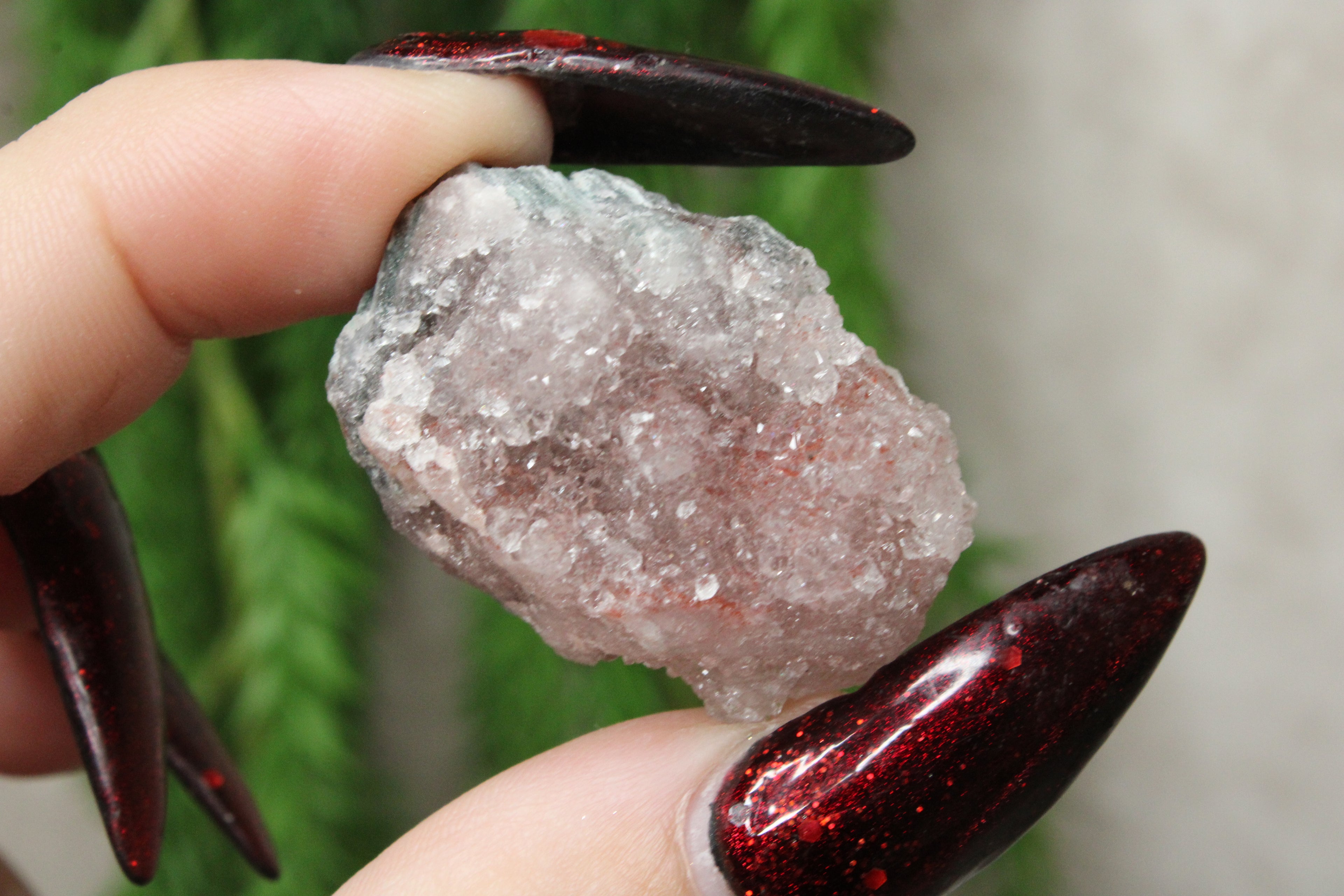 Roze amethist cluster #65