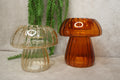 paddenstoelen set glas