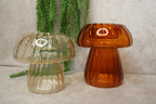 paddenstoelen set glas